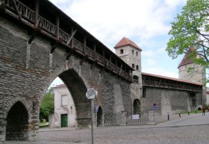 Author: Hajotthu, via Wikipedia Commons City wall of Tallinn/linnamüüri Tallinna